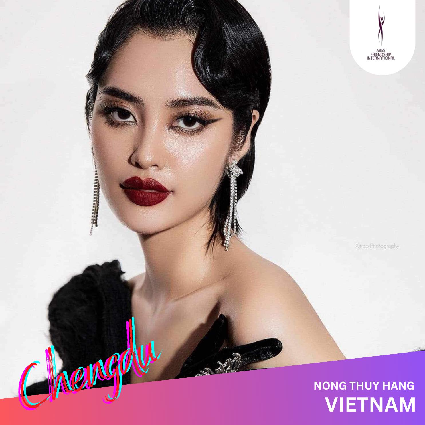 Liên hệ với Nông Thúy Hằng, nàng hậu cho biết, cô được giám đốc quốc gia Miss Friendship International Việt Nam liên hệ và trao cơ hội “chinh chiến” tại Hoa hậu Hữu nghị Quốc tế 2023.