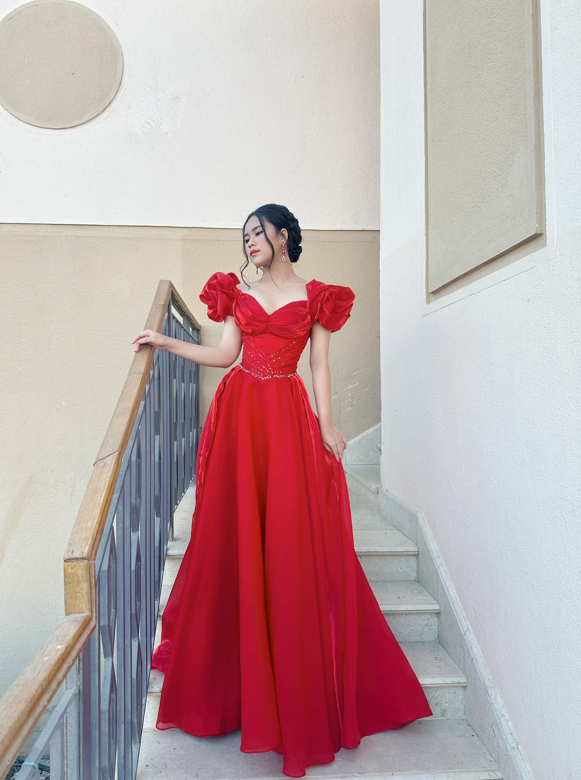 Bella Vũ 2 lần trao vương miện Miss Eco Teen tại Ai Cập - ảnh 2