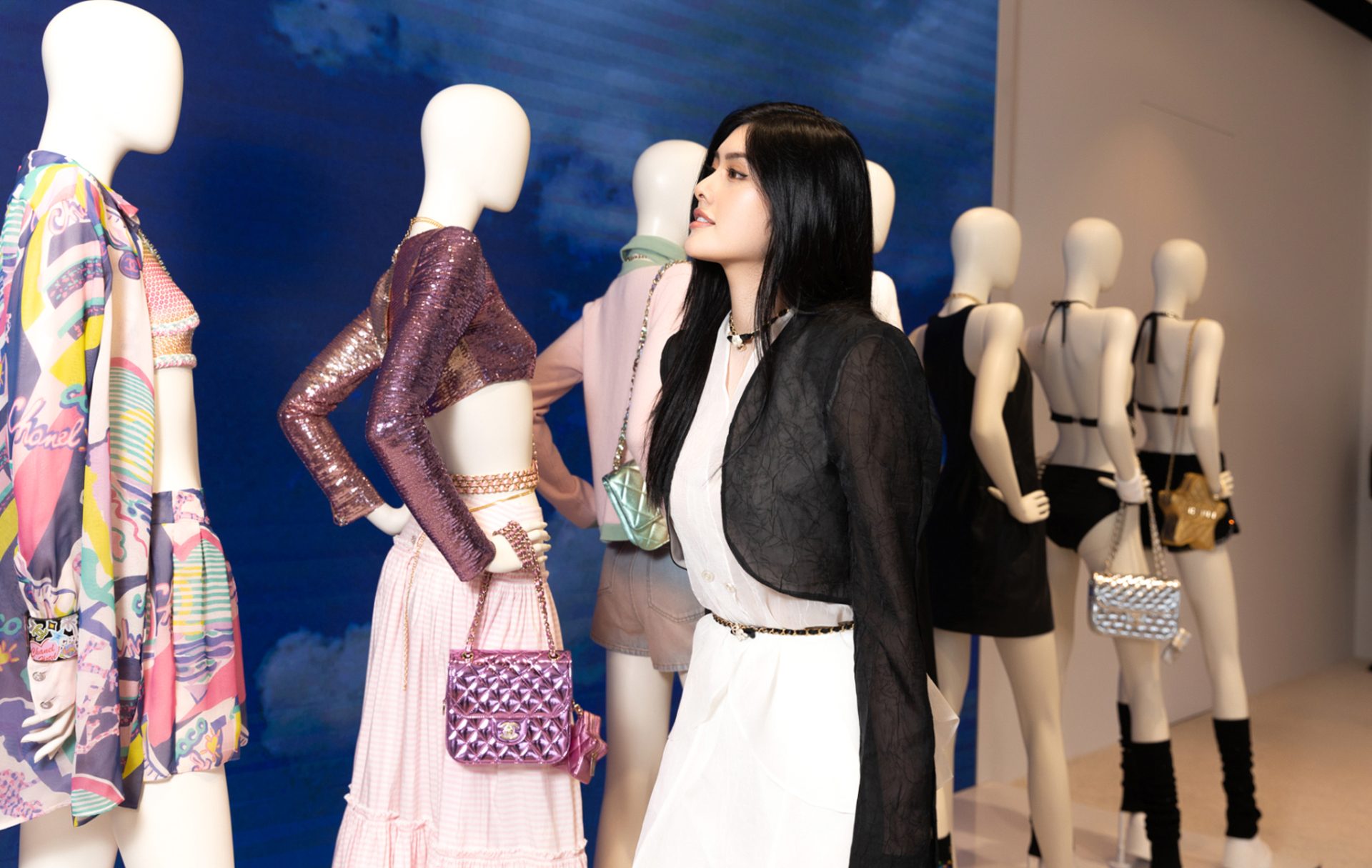 Hoa hậu Huỳnh Tiên thanh lịch xuất hiện trong sự kiện ra mắt BST của Chanel - ảnh 2