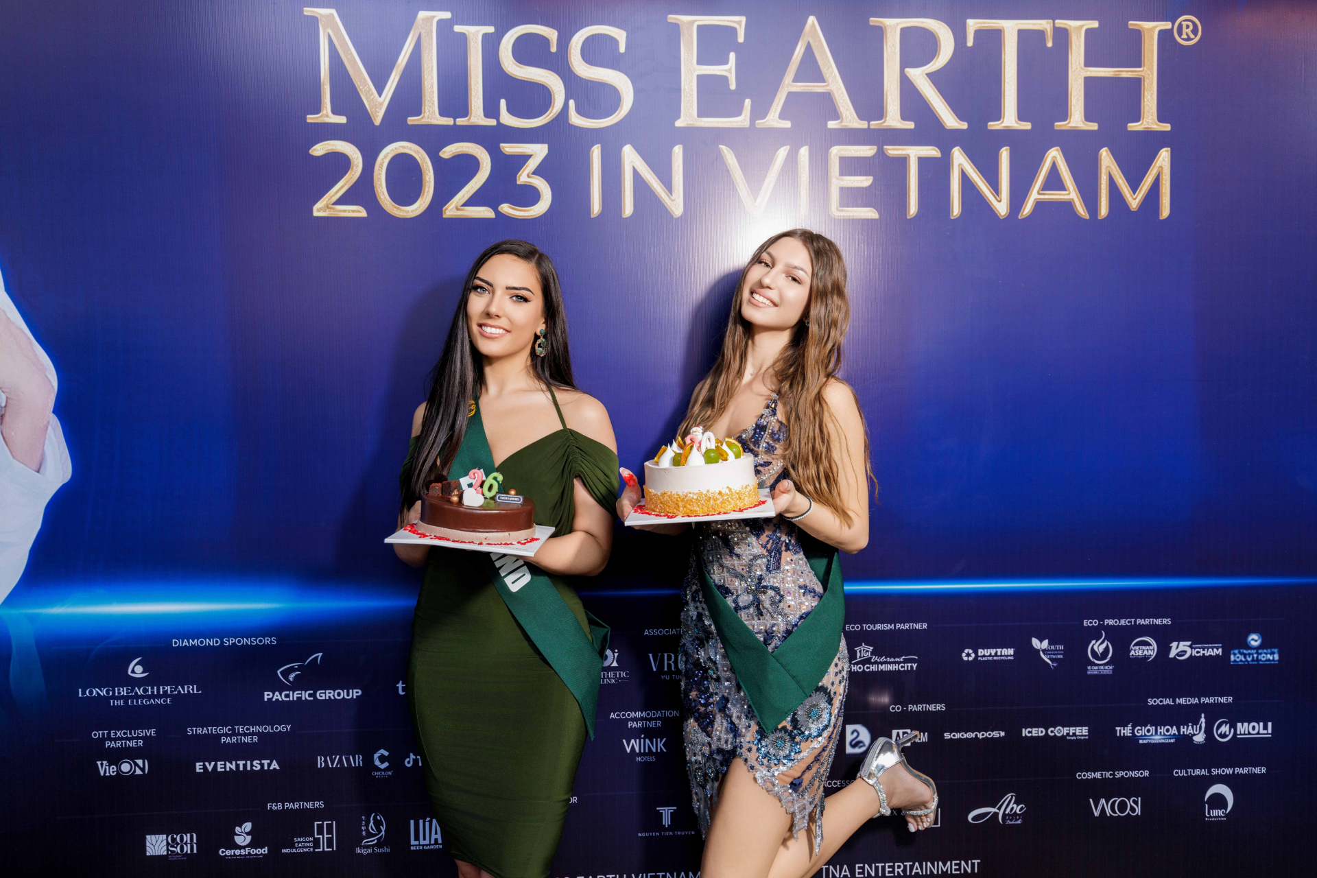 Hoa hậu Đỗ Lan Anh tổ chức tiệc sinh nhật bất ngờ cho thí sinh Miss Earth - ảnh 1