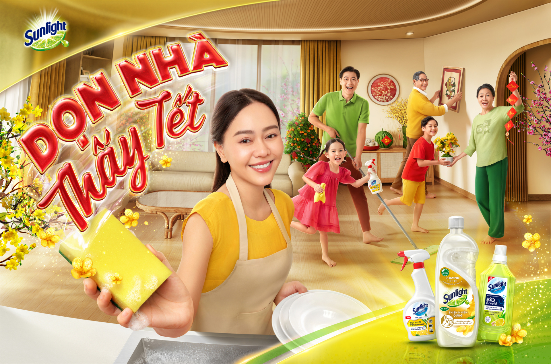 Sunlight đổ bộ mùa Tết với “thánh ca dọn nhà” mới toanh - ảnh 5