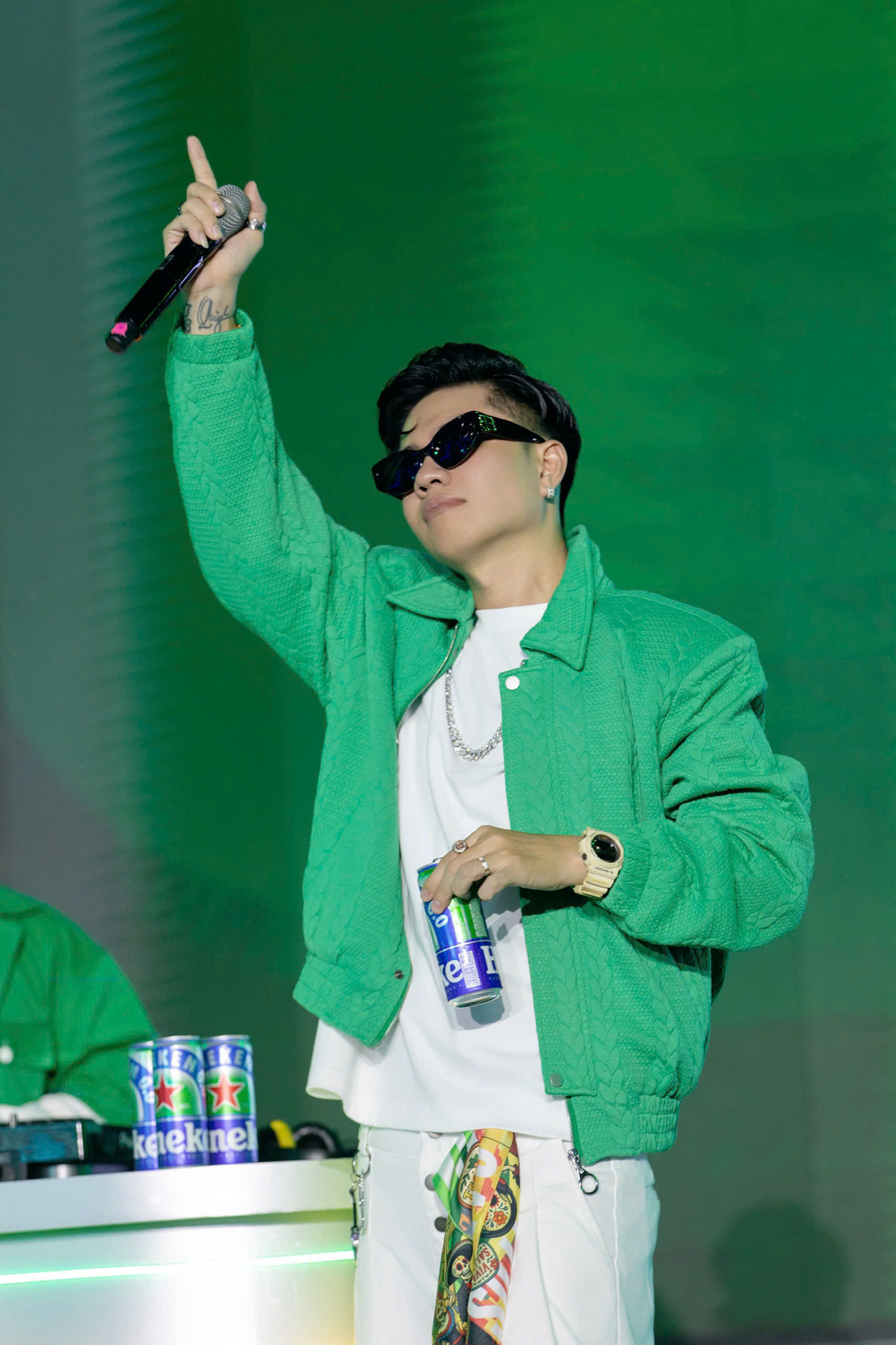 MC Hype Zico - Tái xuất tại đại tiệc Heineken Star Dium sau chấn thương - ảnh 4