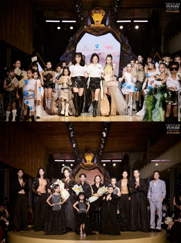 Vietnam Future Fashion Show Season 3 'PYRAMID': Dấu Ấn Rực Rỡ, Nâng Tầm Thời Trang Việt - ảnh 4