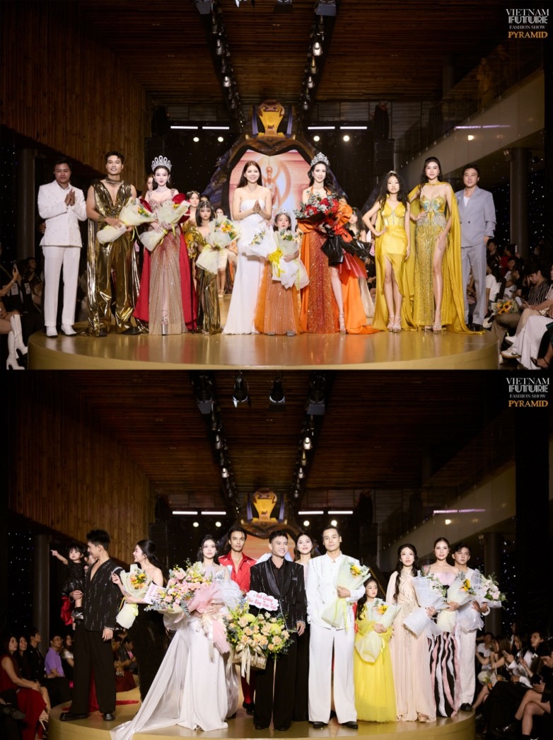 Vietnam Future Fashion Show Season 3 'PYRAMID': Dấu Ấn Rực Rỡ, Nâng Tầm Thời Trang Việt - ảnh 3