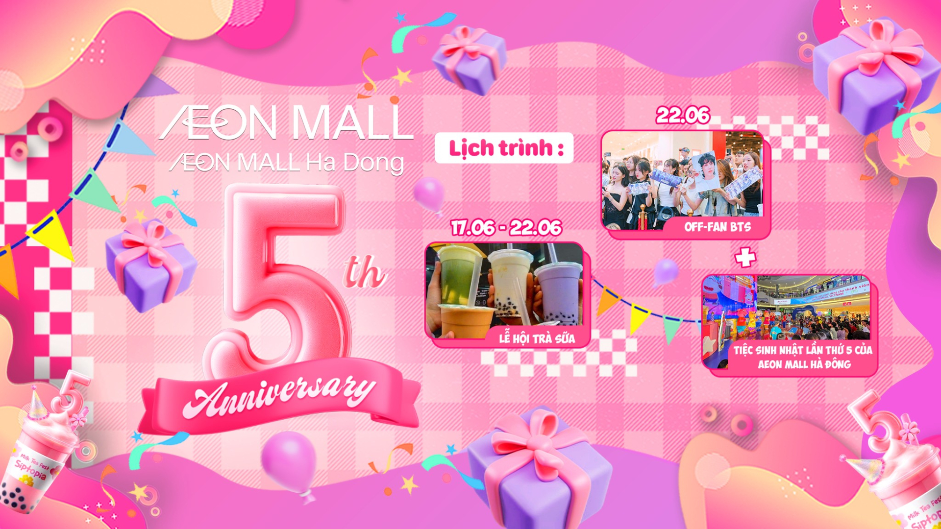 Aeon Mall Hà Đông Sinh Nhật Lần Thứ 5 Trendsetter Mọi Cuộc Chơi - ảnh 1