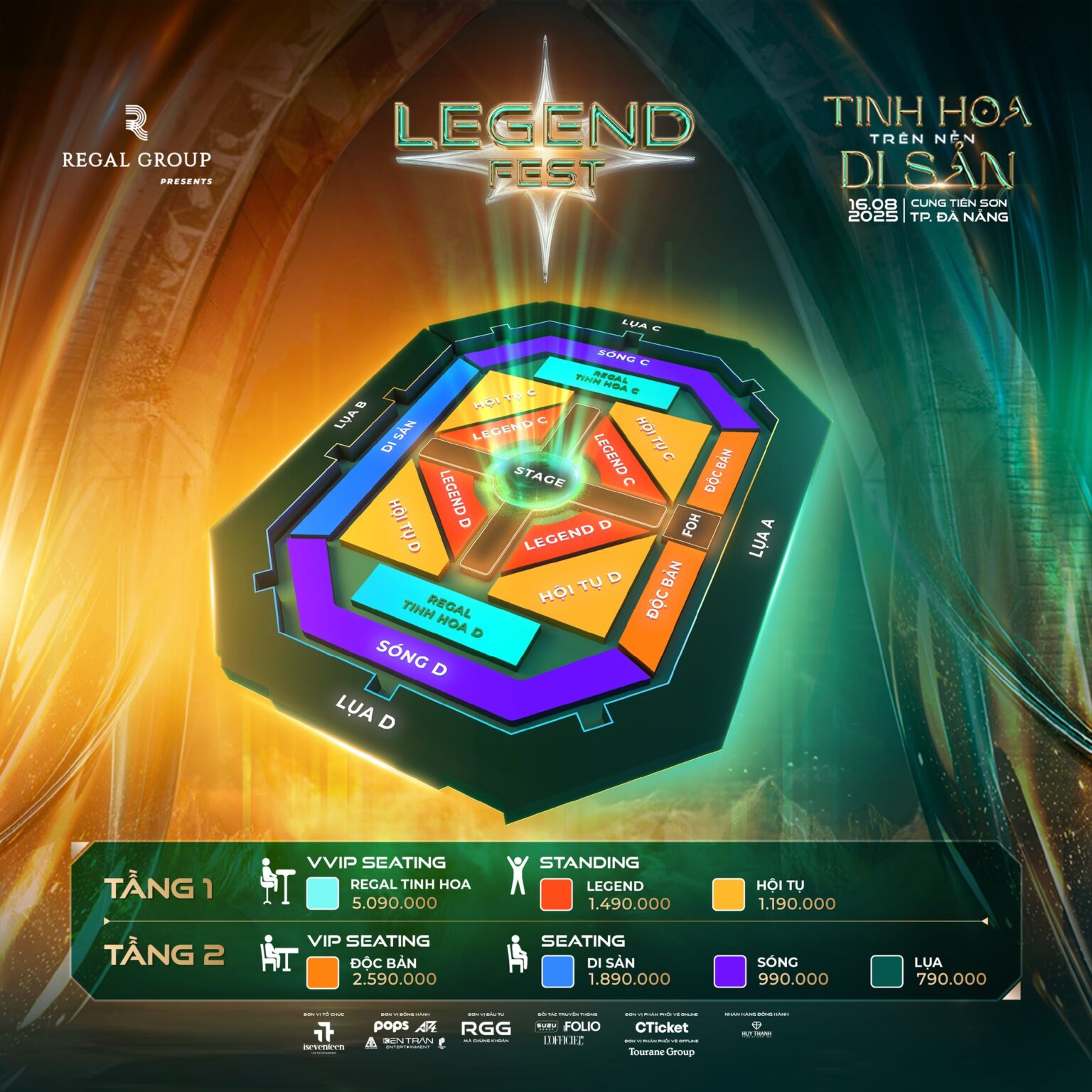 Hội “anh trai – em xinh” hot nhất Vbiz cùng tề tựu tại sân khấu xoay 360 độ Legend Fest 2025 - ảnh 2