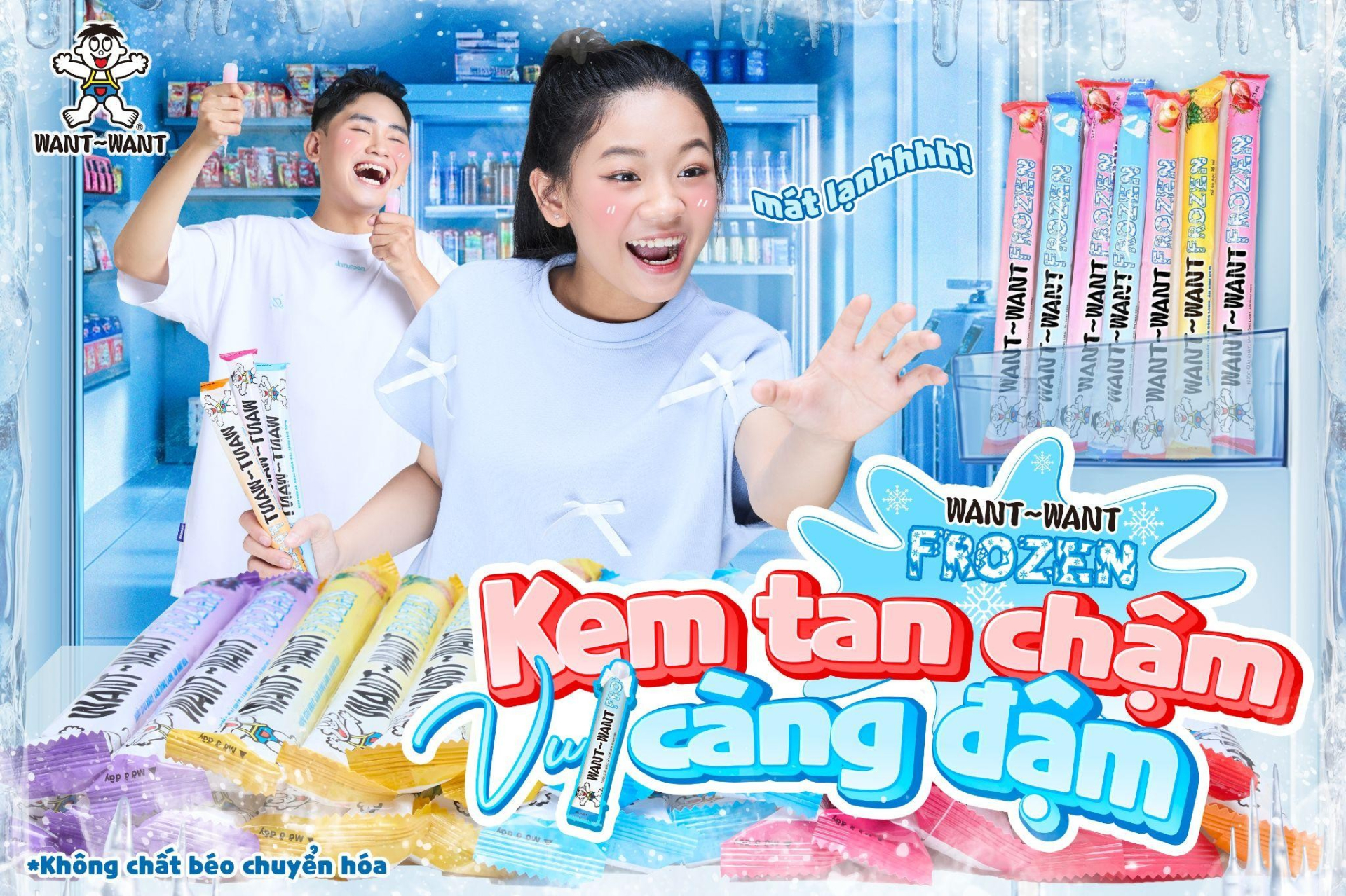 Khám phá sự thú vị của Want Want Frozen khiến giới trẻ thích thú - ảnh 1