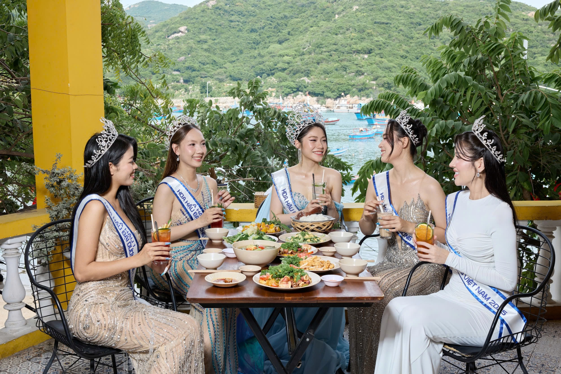 Chuỗi dịch vụ du lịch, lưu trú, ẩm thực của Madame Hoàng đồng hành cùng Hoa hậu Đại dương Việt Nam 2025 - ảnh 7