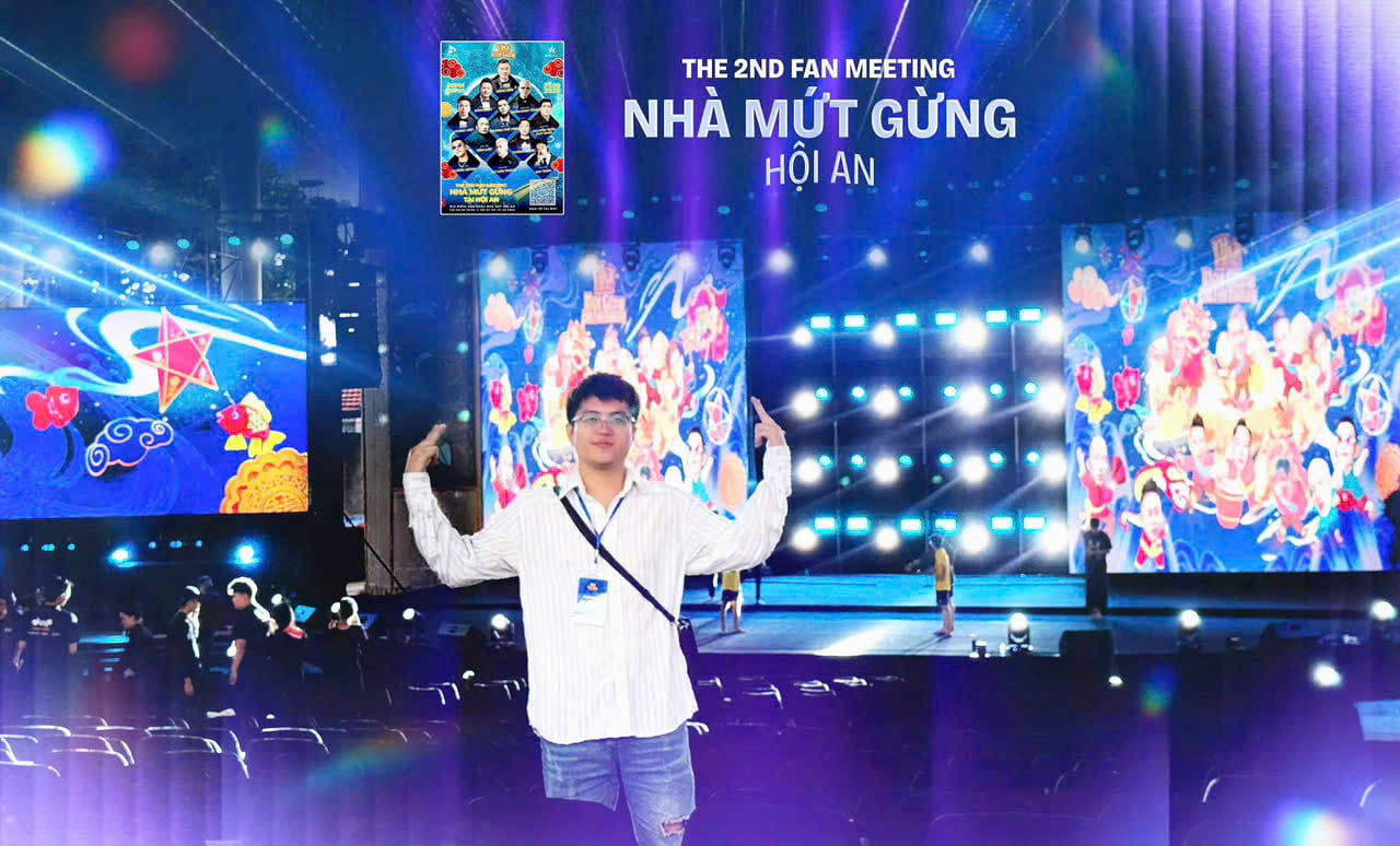 Dấu ấn bùng nổ trong đêm nhạc Nhà Mứt Gừng tại Hội An - Đạo diễn ánh sáng Nguyễn Trung Quý - ảnh 1