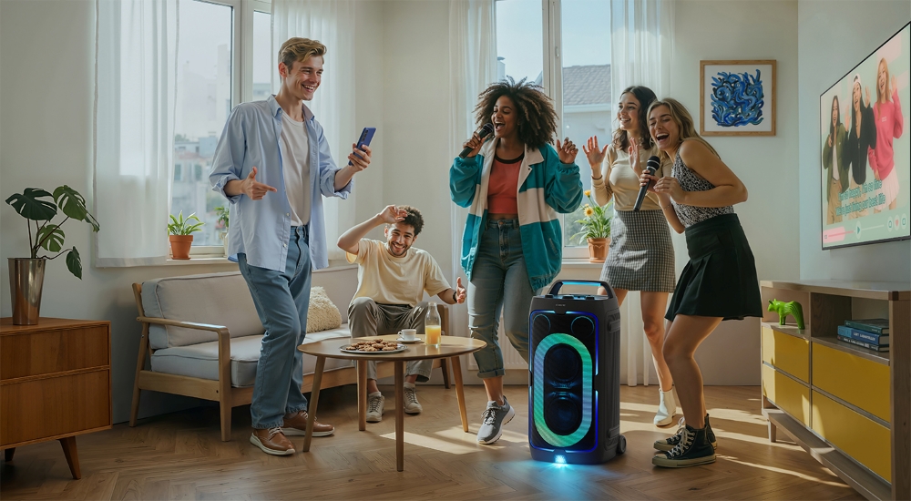 Tận hưởng Staycation chill hết nấc, phải có loa tháp di động Samsung - ảnh 1