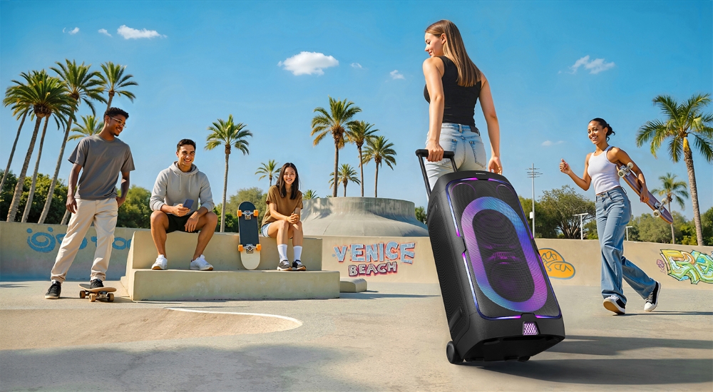 Tận hưởng Staycation chill hết nấc, phải có loa tháp di động Samsung - ảnh 4
