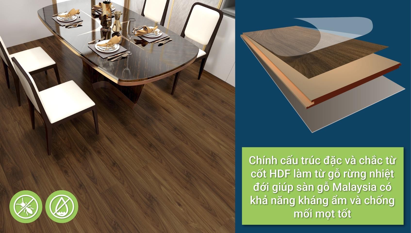 Sàn gỗ Malaysia có phù hợp với khí hậu Việt Nam - ảnh 1