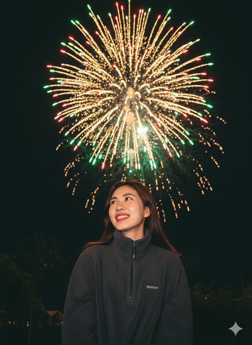 Lưu lại bí kíp tự tạo bầu trời pháo hoa của riêng mình lung linh đúng ý với Gemini - ảnh 2