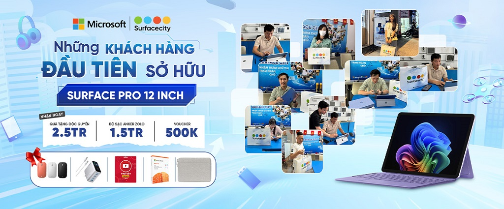 SurfaceCity.vn ưu đãi Tết 2026: Săn Surface Pro 12 giá cực hời, nhận lì xì “khủng” đón Xuân - ảnh 6