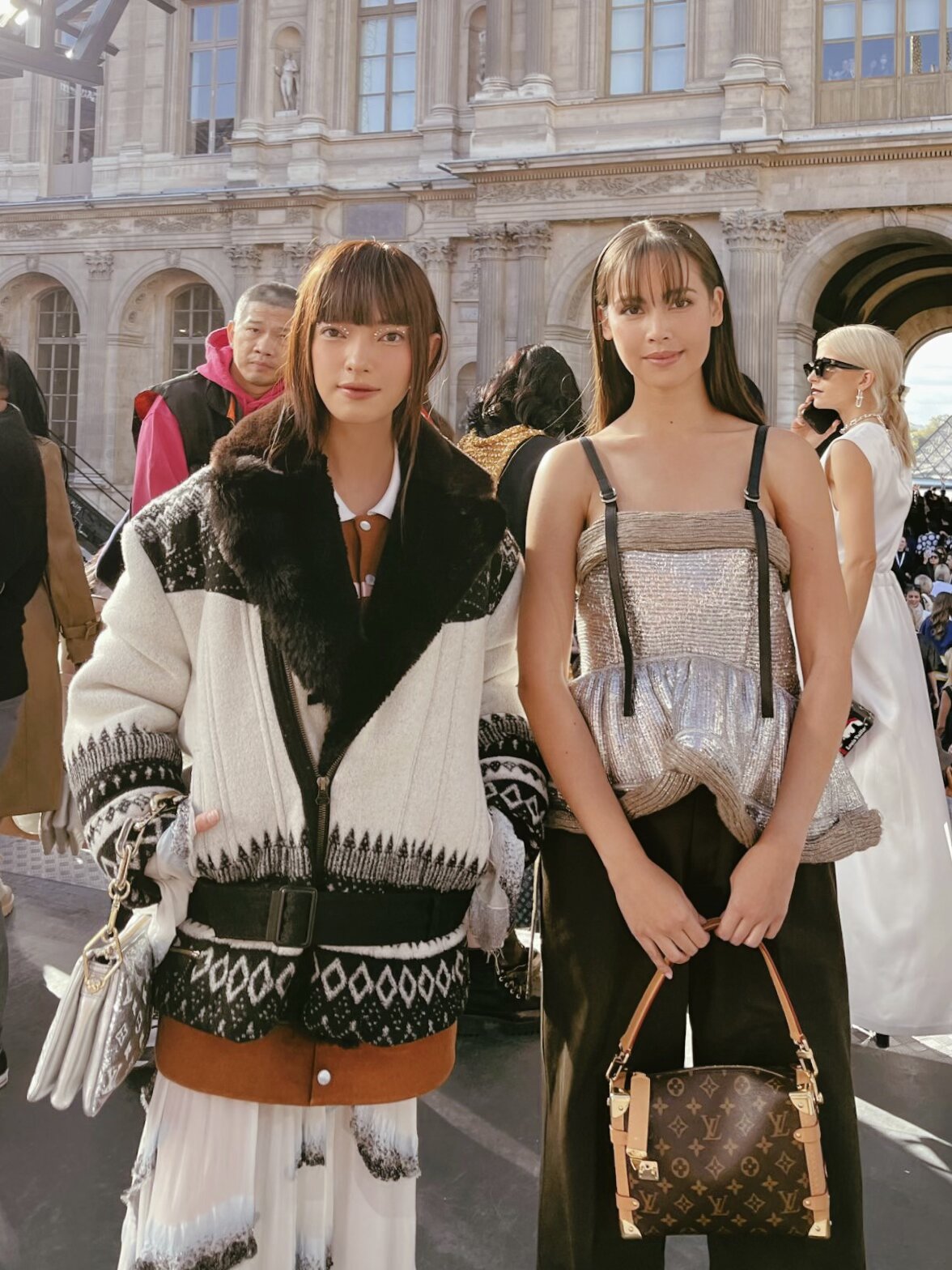 Châu Bùi dự Show Louis Vuitt‌on, chính thức kết thúc hành trình tại Fashion Week 2022 - ảnh 2