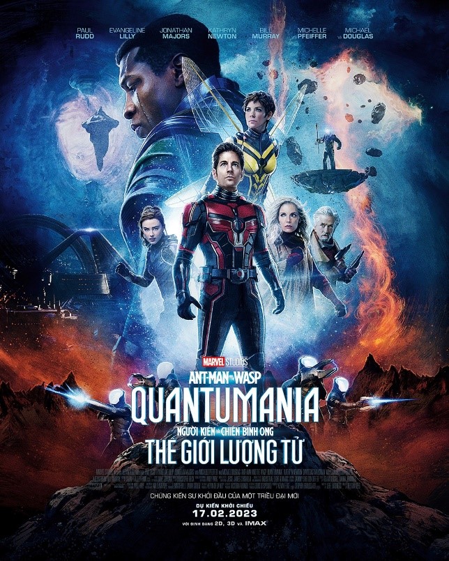 Poster phim Ant-Man and the Wasp: Quantumania