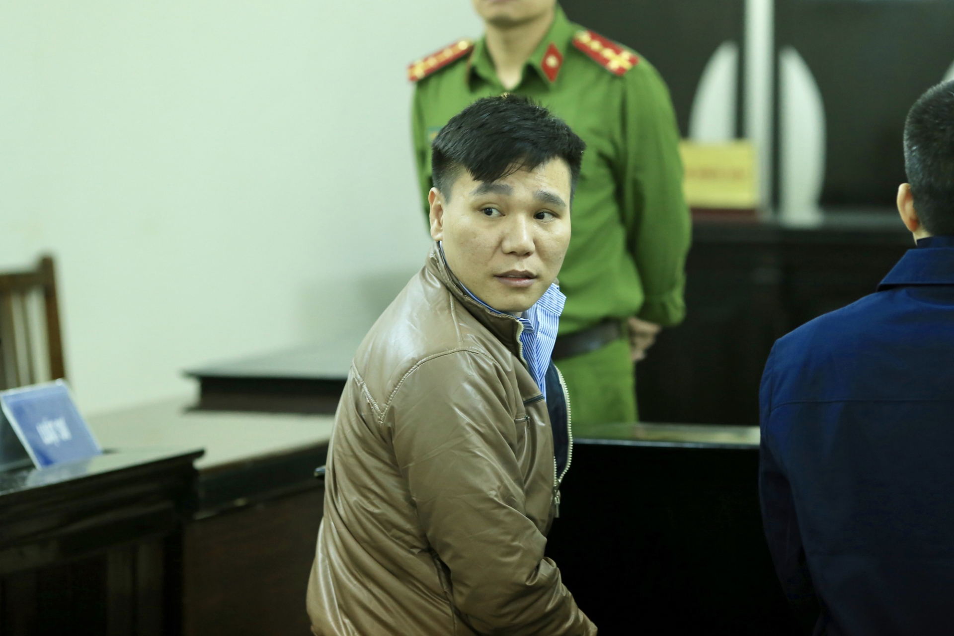 Châu Việt Cường ở phiên toà xét xử