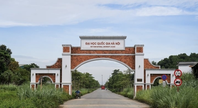 Đại học Quốc gia Hà Nội có diện tích khoảng 1113,7 ha