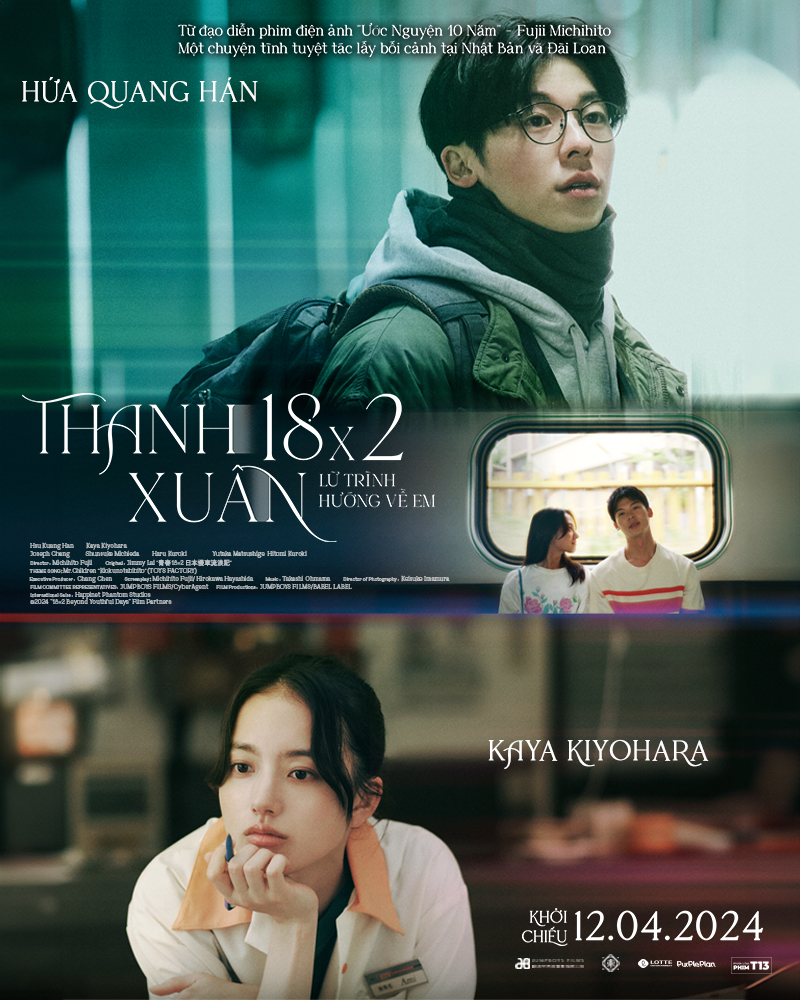 Poster phim “Thanh Xuân 18x2: Lữ Trình Hướng Về Em”
