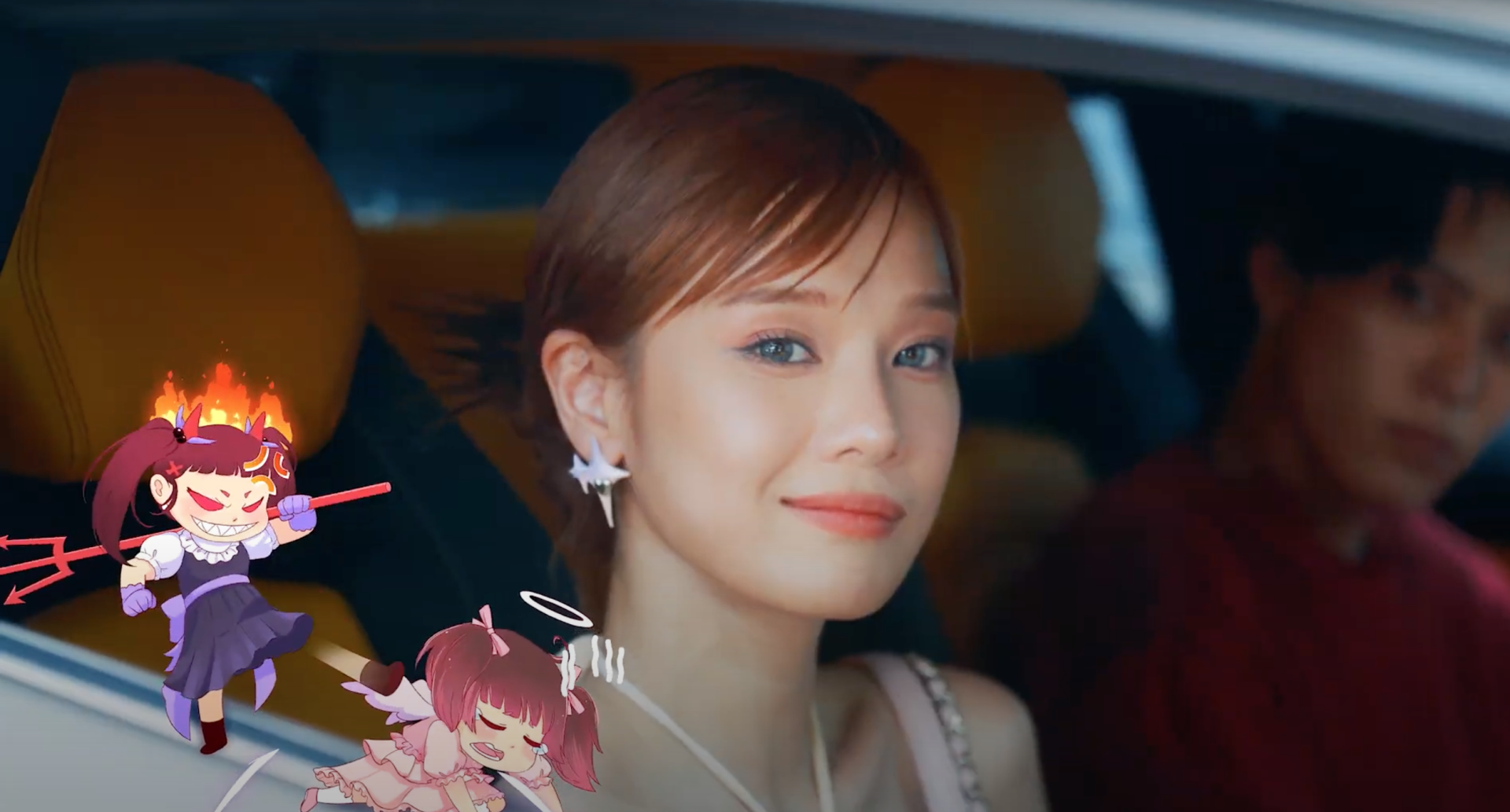 Hoàng Yến Chibi đầy 'thái độ', bị 'trai đẹp nhiều tiền' chặn đường trong teaser MV 'Sốc Nhiệt' - ảnh 4