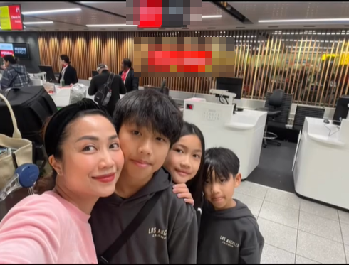 Sau 3 tháng sang Úc, Ốc Thanh Vân đưa các con về Việt Nam - ảnh 1