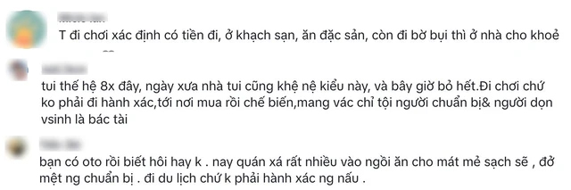 Đi du lịch, cả gia đình 29 người mang cơm ăn dọc đường, người khen, có người lại chê - ảnh 7