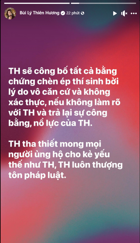 Bài đăng của Bùi Lý Thiên Hương