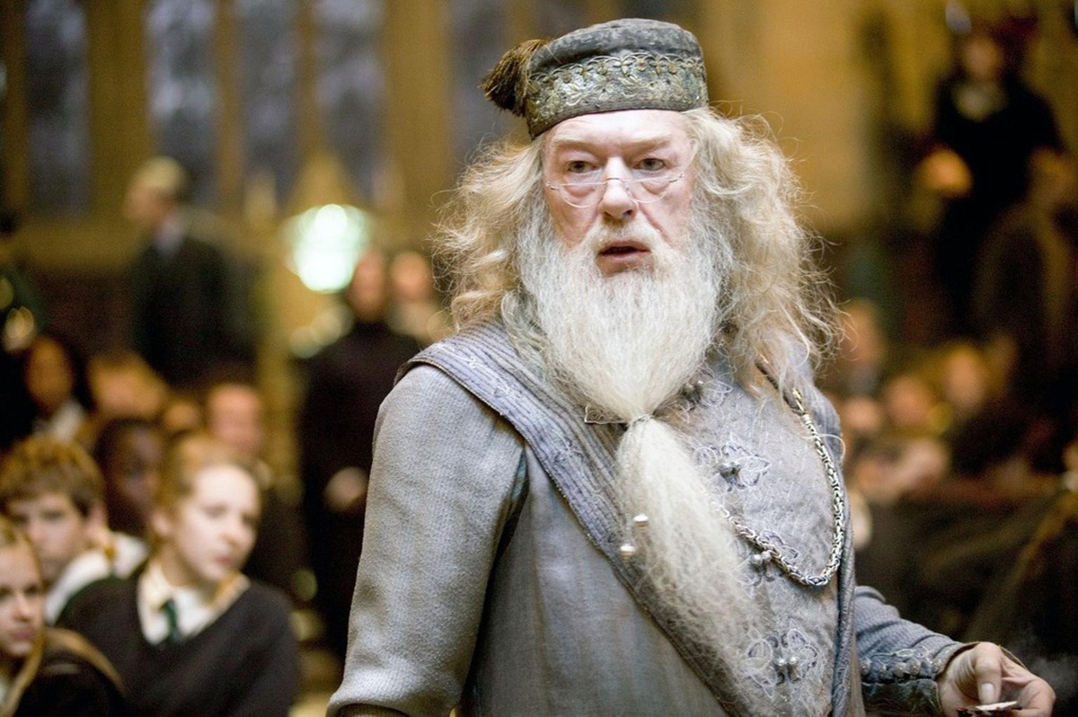 Diễn viên Michael Gambon diễn vai 'Thầy Dumbledore' trong Harry Potter