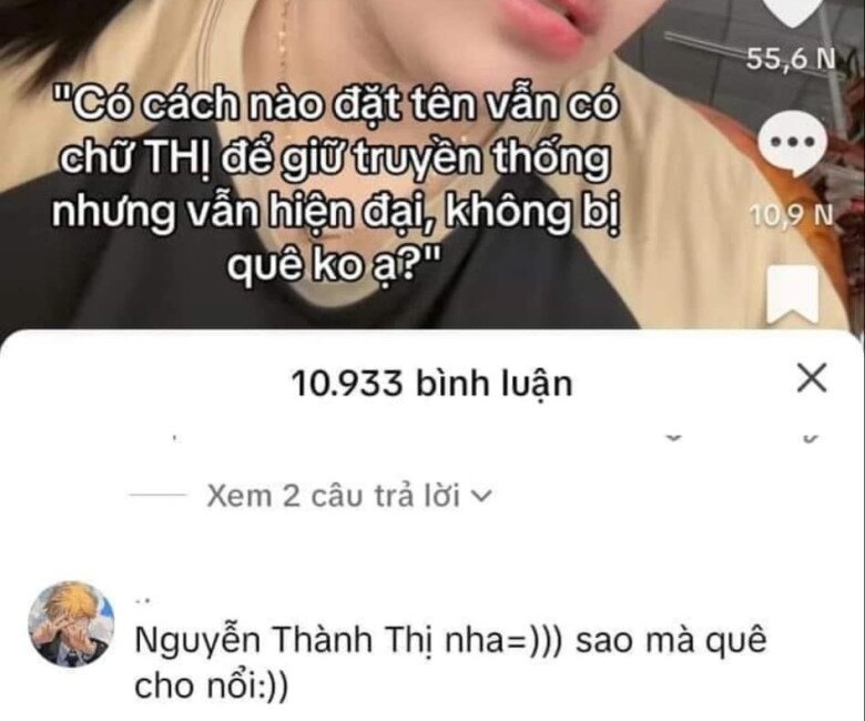 Mẹ trẻ lên mạng hỏi cách đặt tên con có chữ 'Thị' mà không bị quê