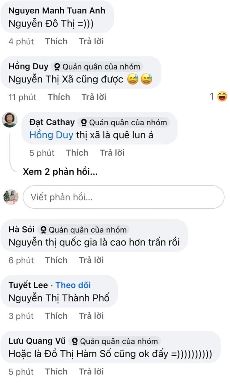 Mẹ trẻ lên mạng hỏi cách đặt tên cho con gái có chữ “Thị” mà không bị “quê”, dân mạng được dịp 'trổ tài' - ảnh 3