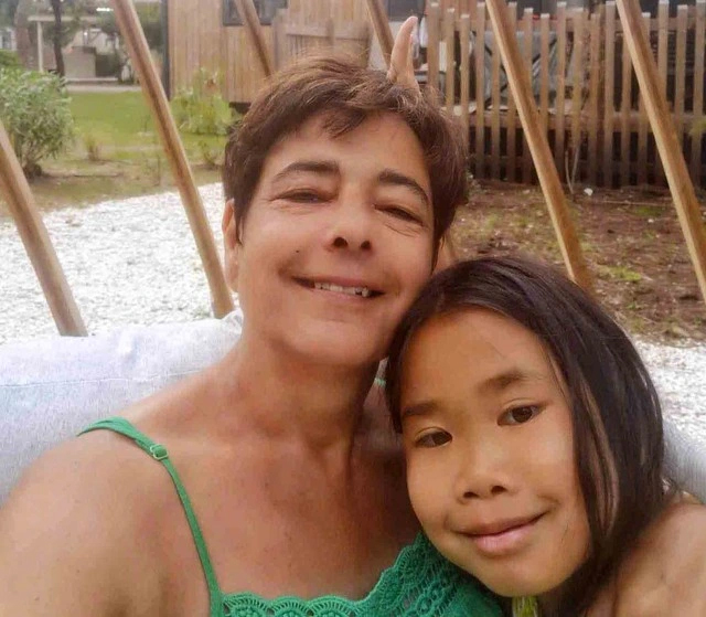 Bà Valerie và con gái ẢNH: NVCC