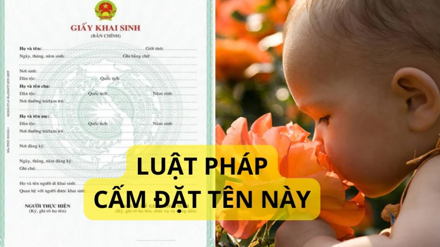 Tên của trẻ đi suốt cuộc đời nên cha mẹ cần chú ý