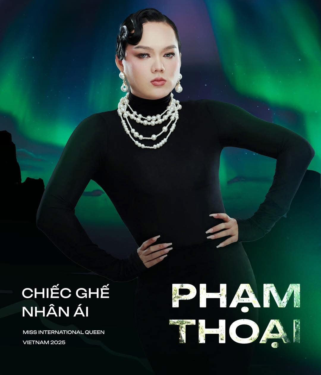 Phạm Thoại được công bố sẽ đảm nhận vị trí 'Chiếc Ghế Nhân Ái' tại chương trình Miss International Queen Vietnam 2025.