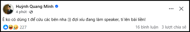 Đích Lép lên tiếng sau khi có thông tin lan truyền trên mạng về vấn đề hôn nhân