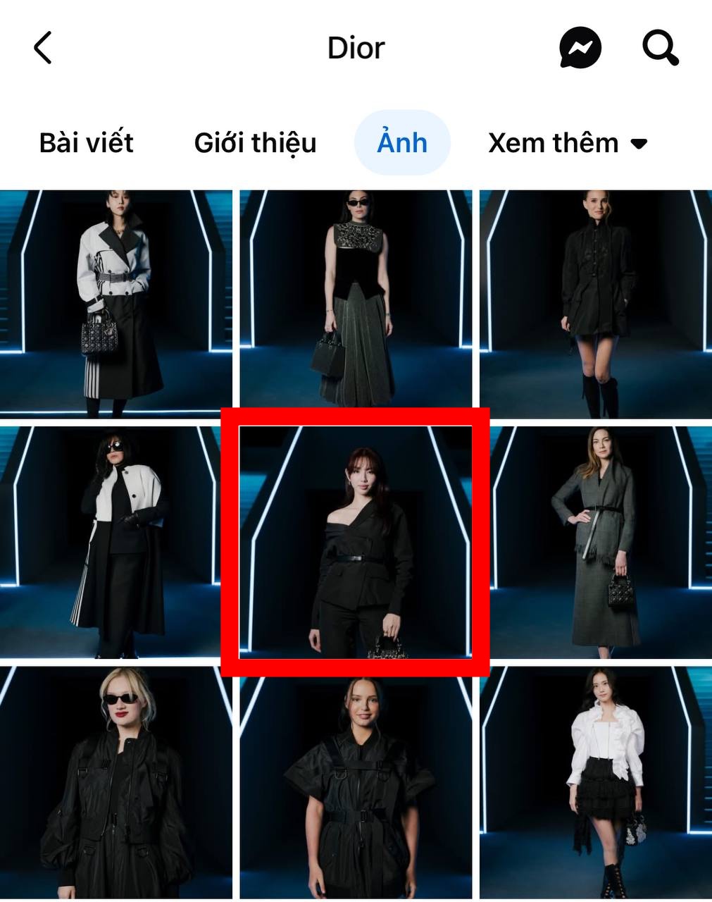 Hình ảnh Hoa hậu Thùy Tiên đã được khôi phục lại trên trang chủ Dior