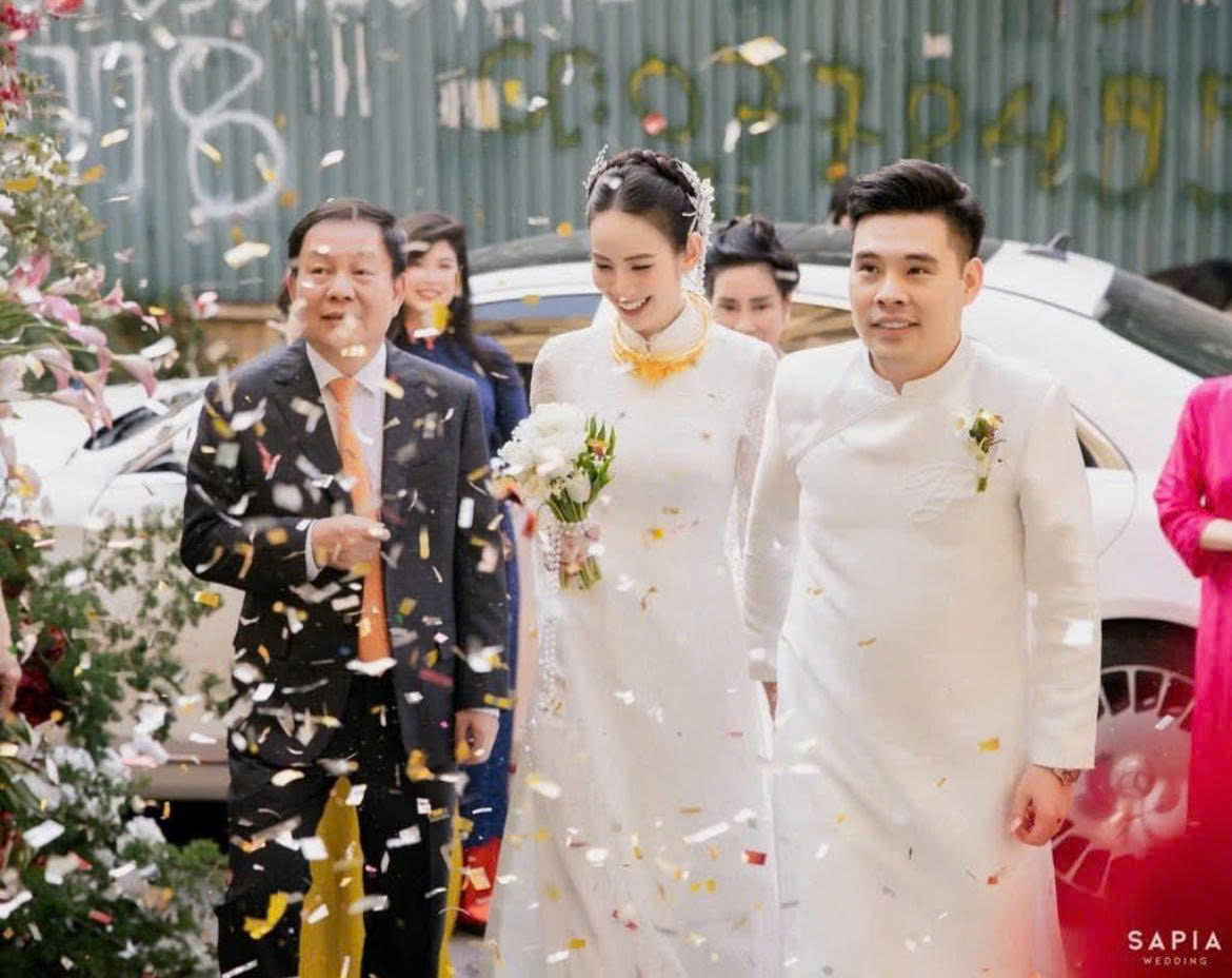 'Kim Tae Hee Việt Nam' lộ diện hậu lấy chồng hào môn - ảnh 4
