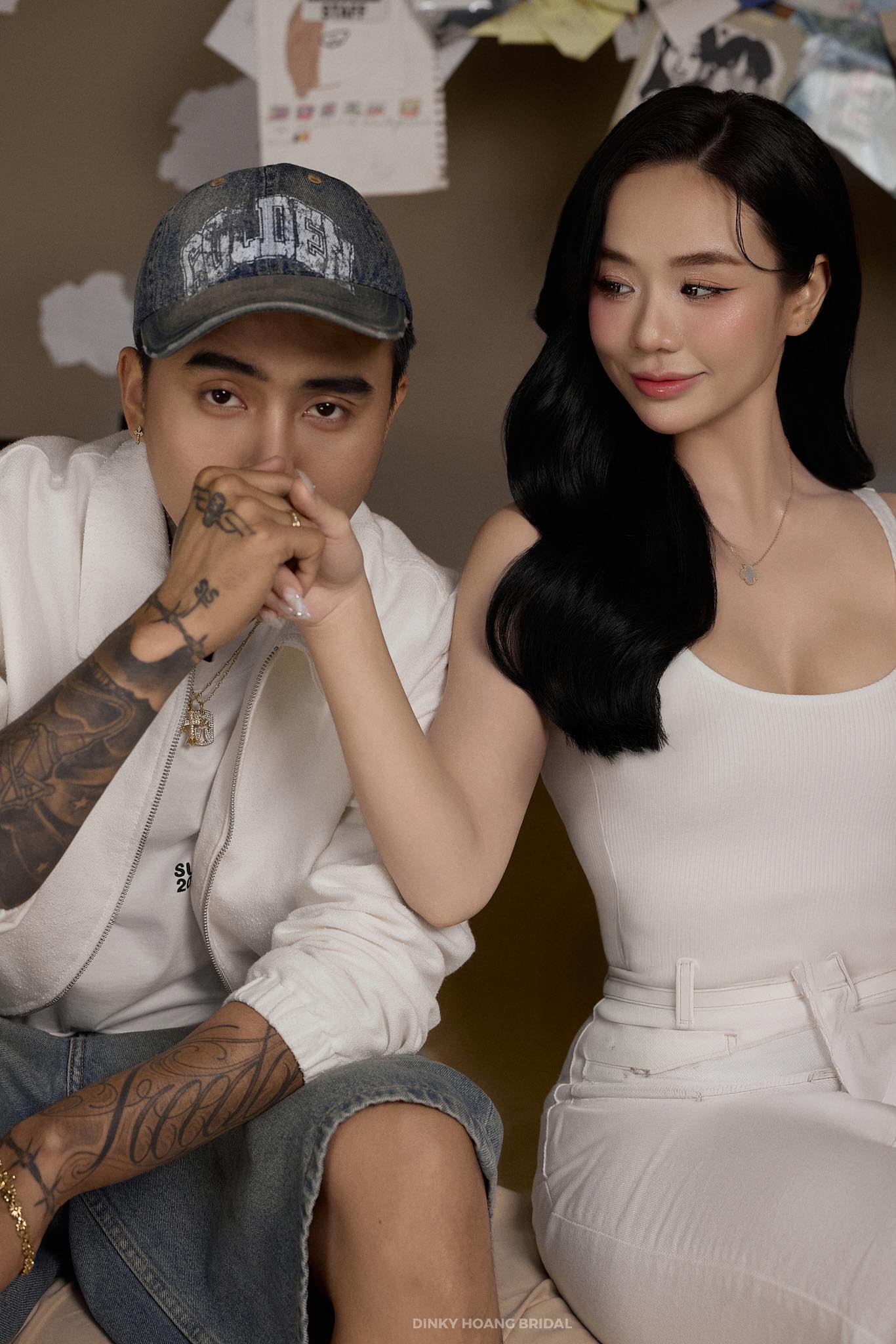 Cindy Lư hé lộ ý nghĩa thiệp cưới màu đen - ảnh 2