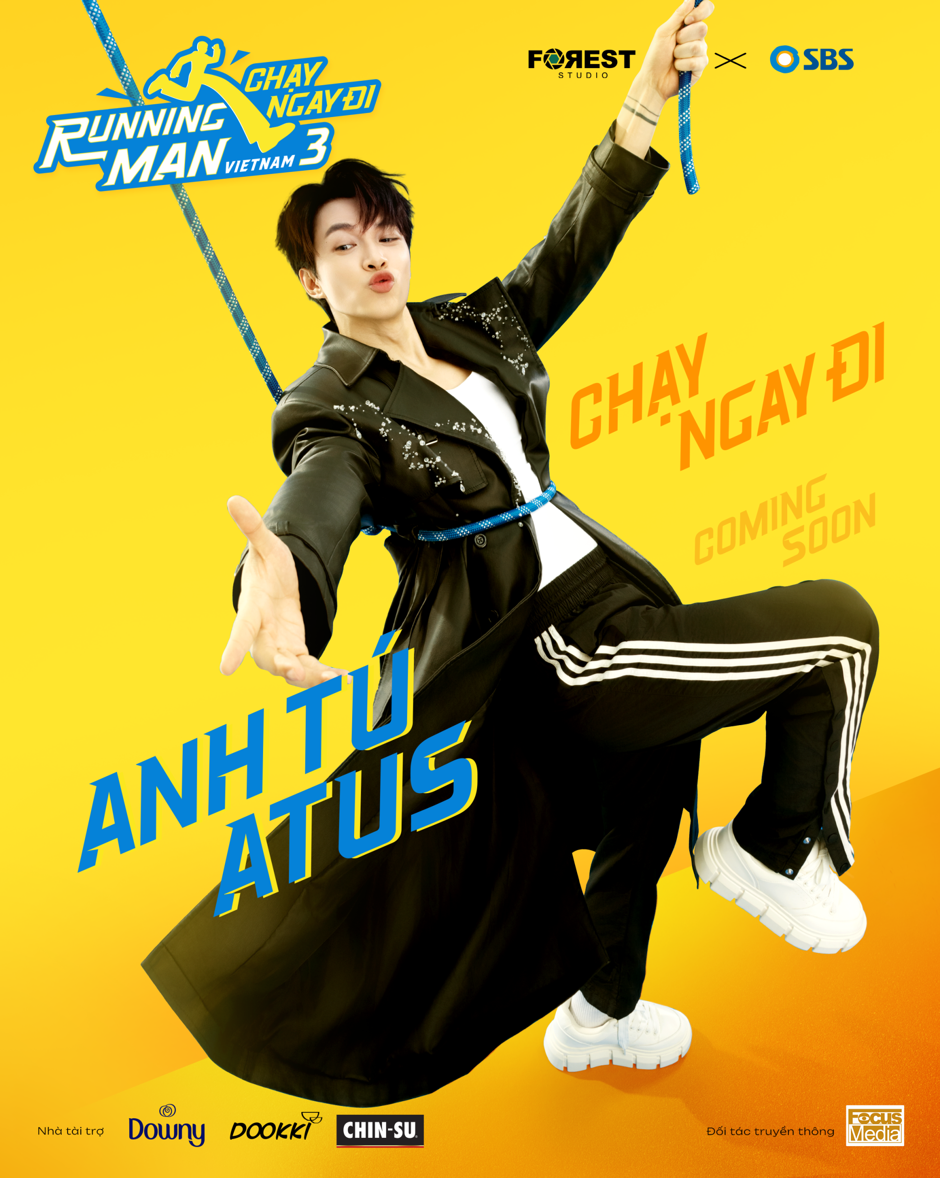 Anh Tú Atus tham gia Running Man Vietnam mùa 3: 'Tôi nhận lời ngay khi nhận được lời mời' - ảnh 1