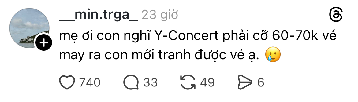 Y-Concert 2025: Sức nóng không tưởng của đại tiệc 10 tiếng, có fan còn đòi chốt nhà tiền tỷ để chắc suất xem concert - ảnh 1
