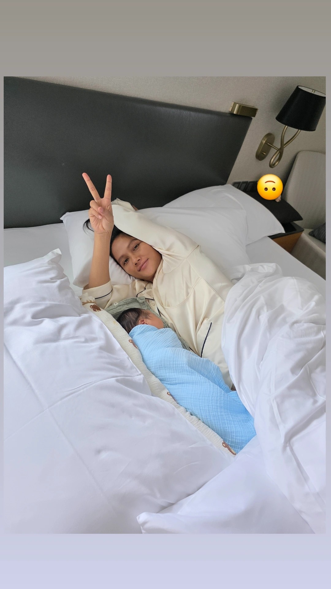 H’Hen Niê và ông xã cũng không ngần ngại đầu tư để trải nghiệm dịch vụ ở cữ 5 sao.