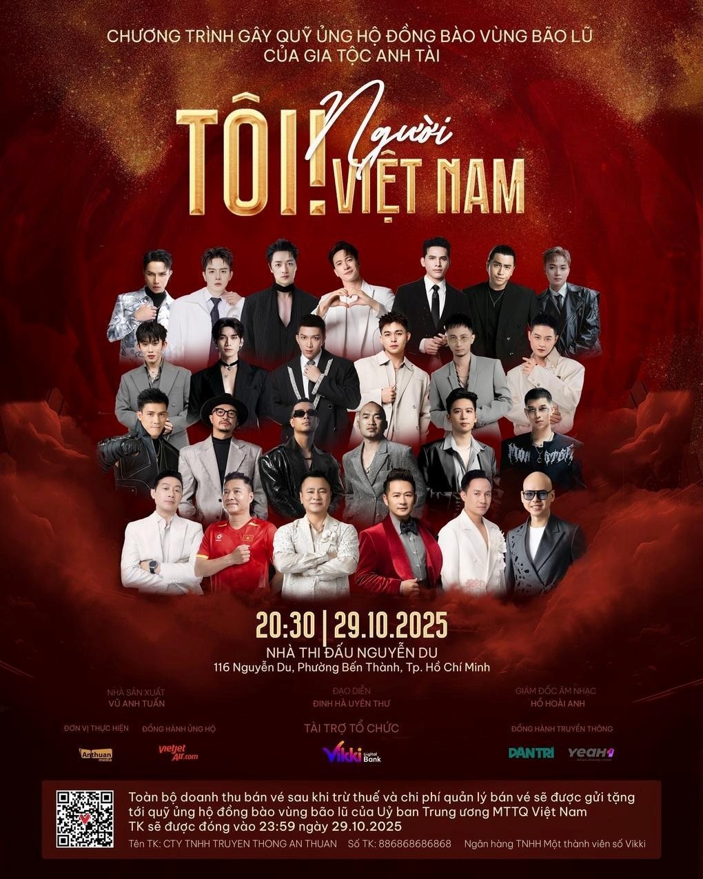 Chương trình do Đinh Hà Uyên Thư làm đạo diễn, MC Anh Tuấn là nhà sản xuất, và nhạc sĩ Hồ Hoài Anh đảm nhận vai trò giám đốc âm nhạc