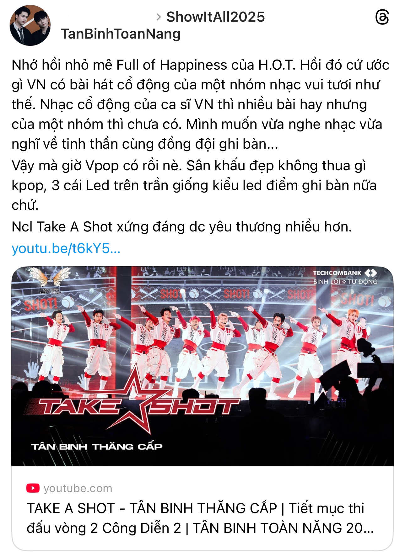 Tân Binh Toàn Năng: Take A Shot và Beautiful Girl được giới trẻ thích đến cỡ nào? - ảnh 2