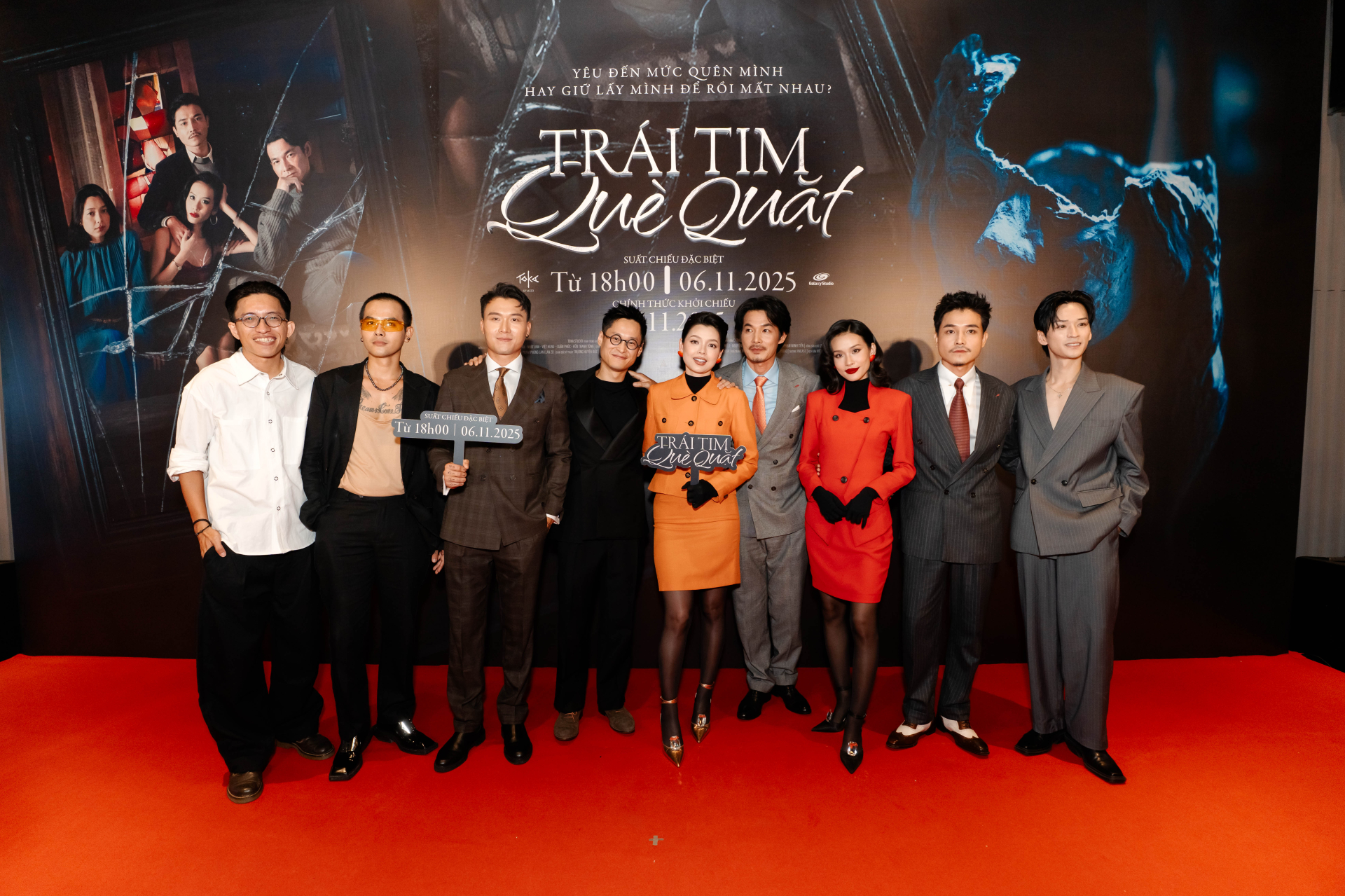 Thảm đỏ ra mắt phim “Trái tim què quặt”: Dàn diễn viên đủ thực lực, đẹp đội hình - ảnh 1