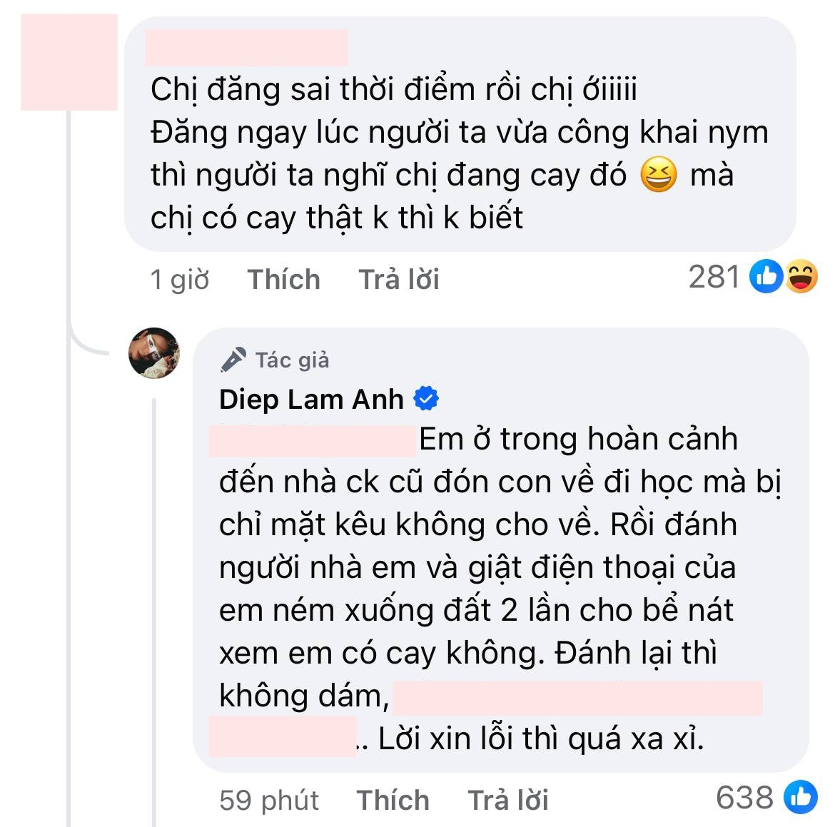 Diệp Lâm Anh đáp trả khi bị nói đăng sai thời điểm, cố tình gây chú ý vì cay cú.