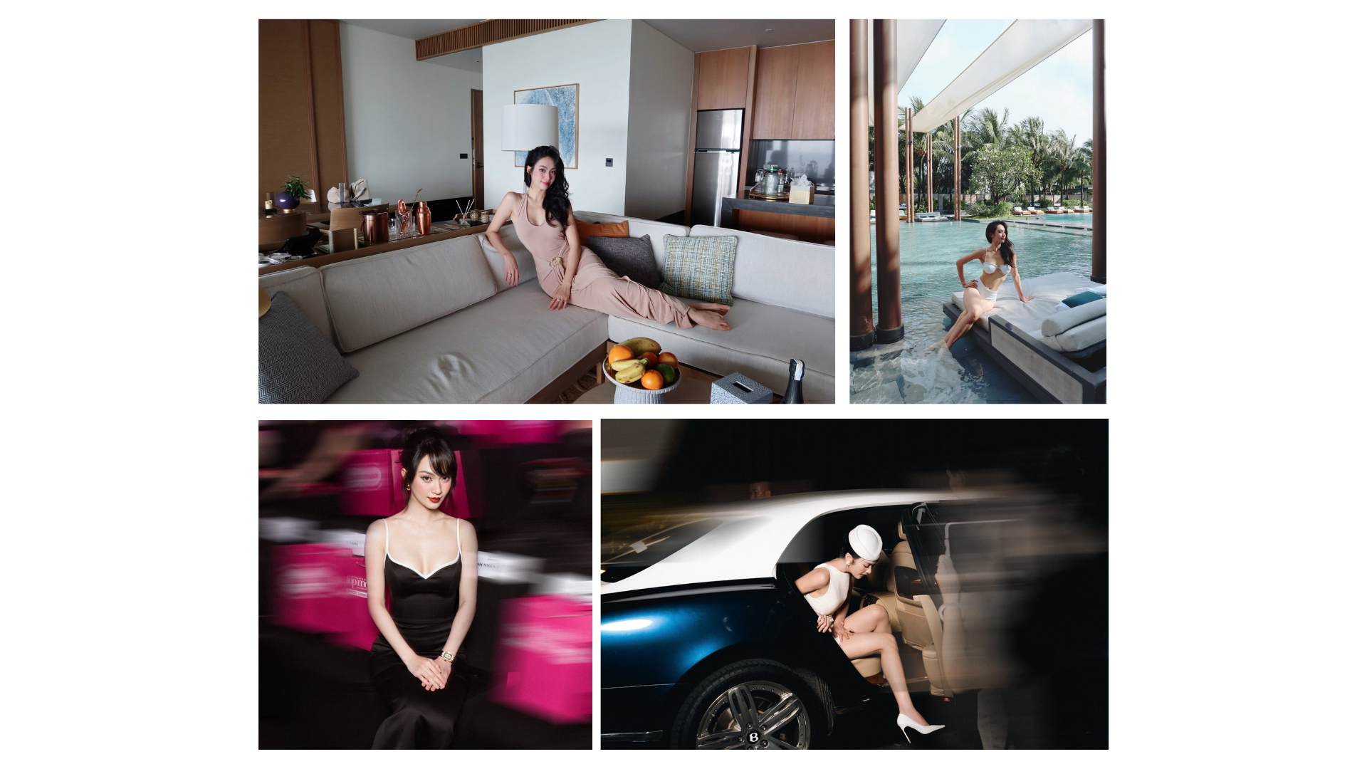 Cuộc sống sang chảnh của Á hậu Vũ Thuý Quỳnh khiến nhiều người trầm trồ