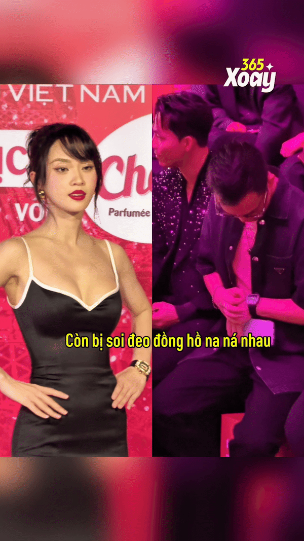 Vũ Thuý Quỳnh và Đức Phạm bị soi đeo đồng hồ đôi