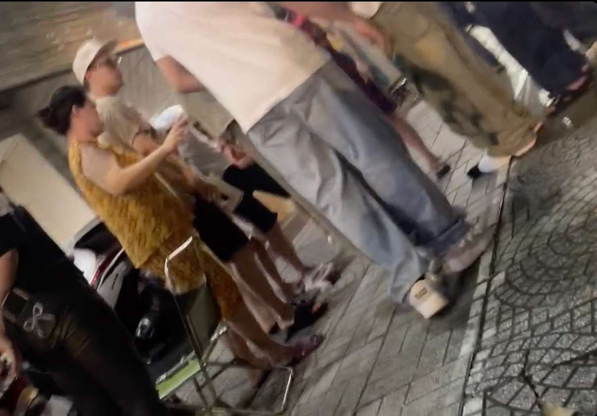 Khung cảnh vụ việc hỗn loạn giữa Diệp Lâm Anh và chồng cũ