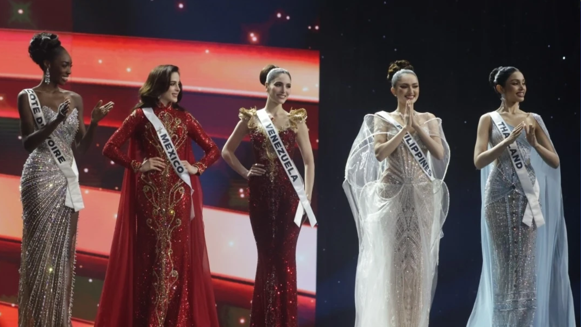 Top 5 Miss universe 2025