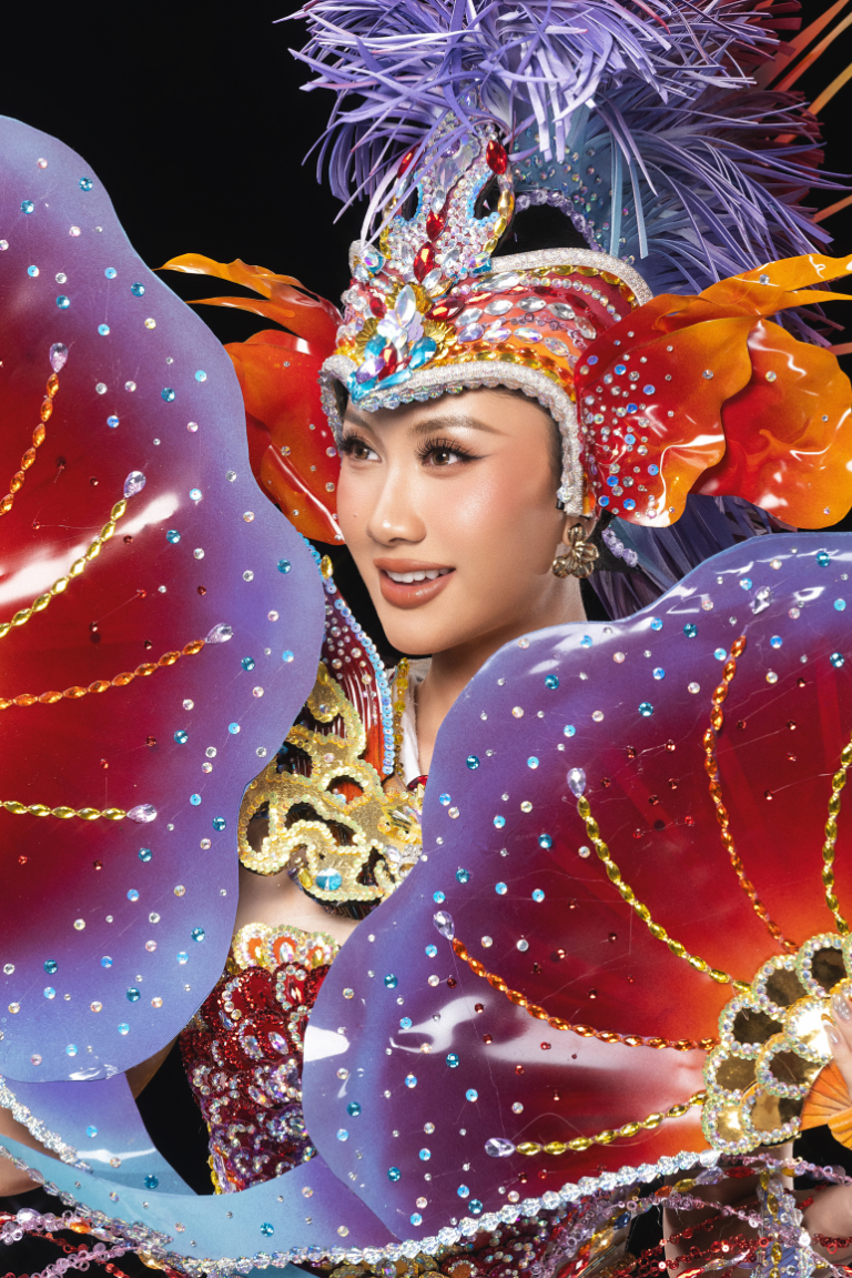 Hoa hậu Phương Linh ra mắt trang phục Carnival lấy cảm hứng từ “Cá chép hóa rồng” - ảnh 5