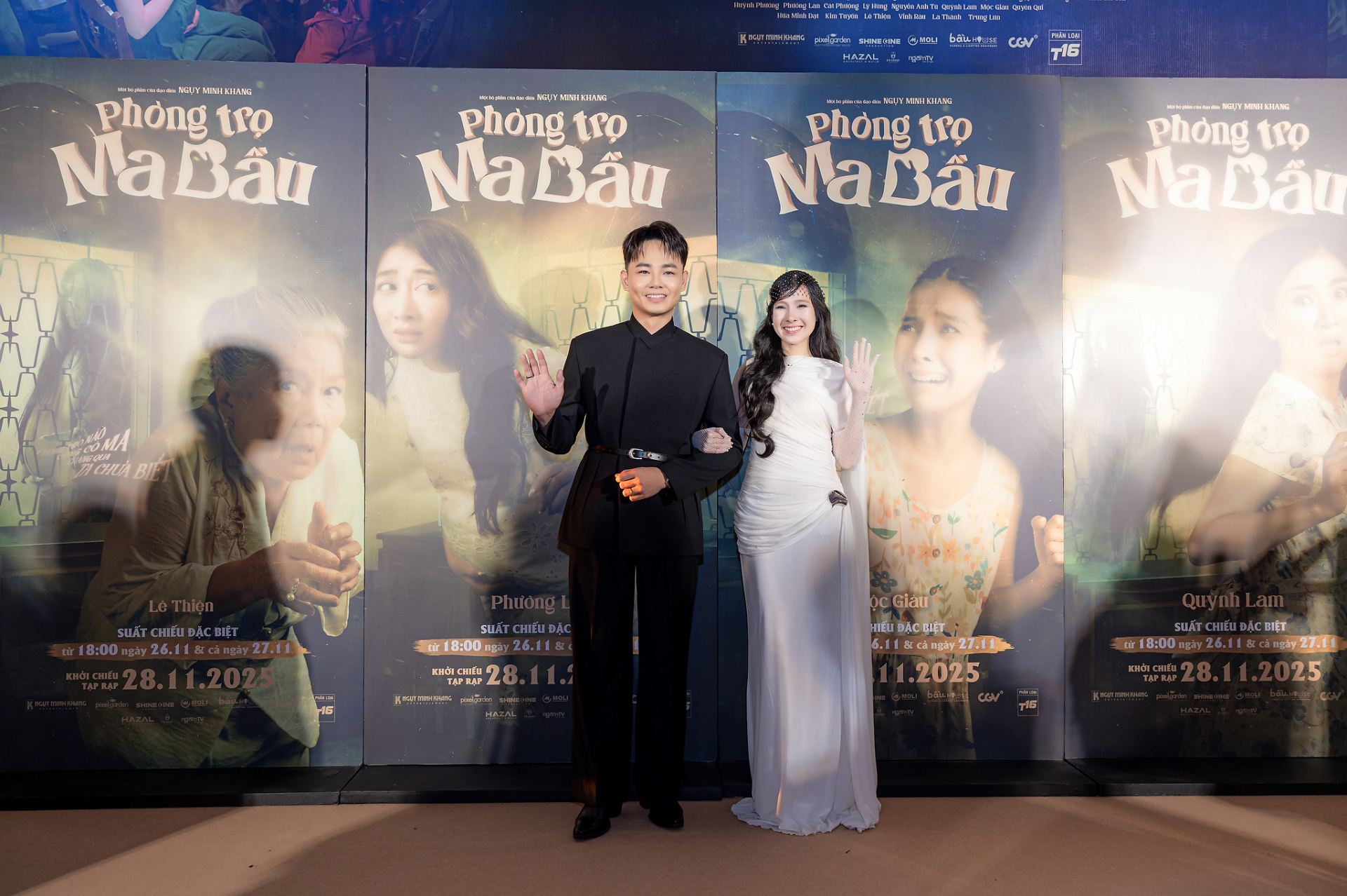 Phim hài - kinh dị Phòng Trọ Ma Bầu ra mắt, hàng loạt sao Việt đổ bộ thảm đỏ - ảnh 2